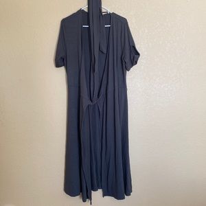Gap Olive Green Wrap Dress
